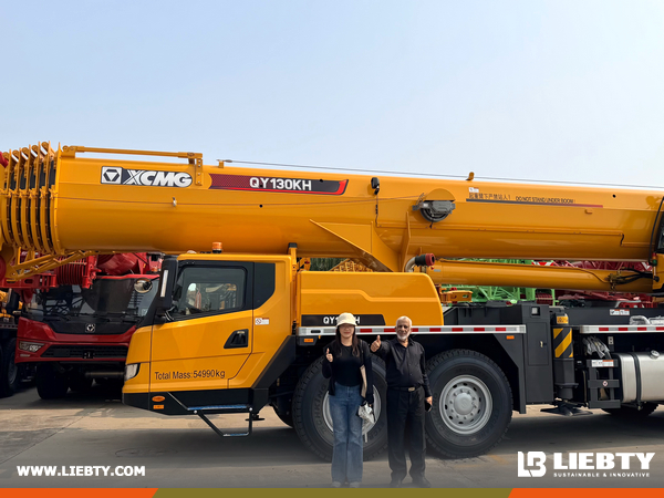 Ukraine Client Visited LIEBTY Office & XCMG Factory