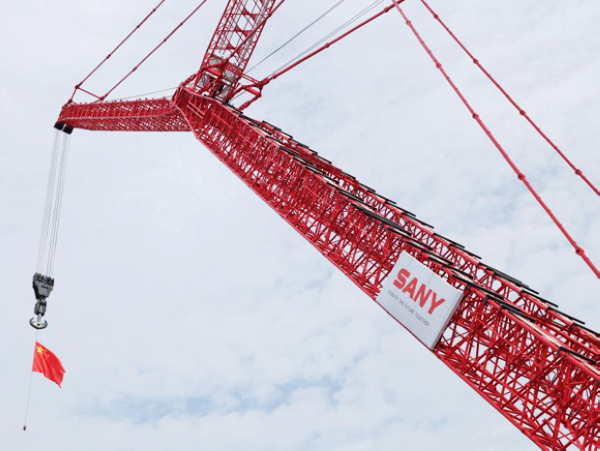 SANY Unveils World’s First 250,000-Ton-Meter Ring-Track Crane